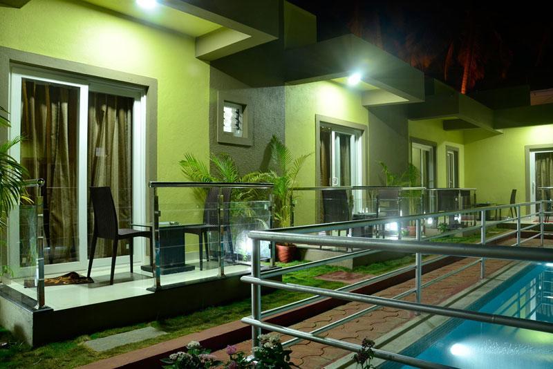 Planet Goa Beach Resort Calangute Buitenkant foto